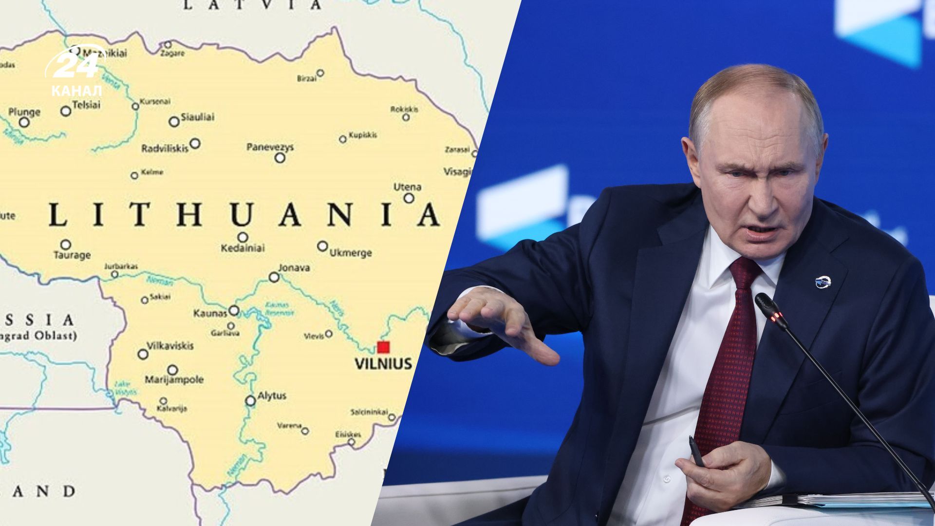 Россия угрожает навести ядерное оружие на Литву из-за изменений в конституции